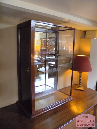 antieke mahonie vitrine 4