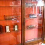 antieke mahonie vitrine 1