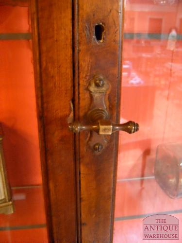 antieke mahonie vitrine 2