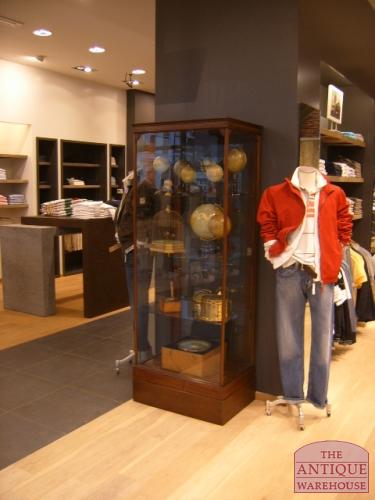 antieke mahonie vitrine 3