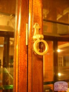 antieke mahonie vitrine, VERKOCHT