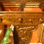 antieke mahonie vitrine 2