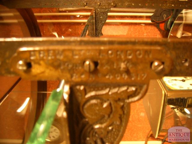 antieke mahonie vitrine 2