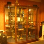 antieke mahonie vitrine 3