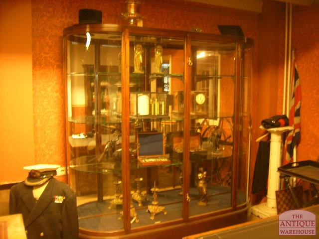 antieke mahonie vitrine 3