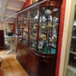 antieke mahonie vitrinekast 2