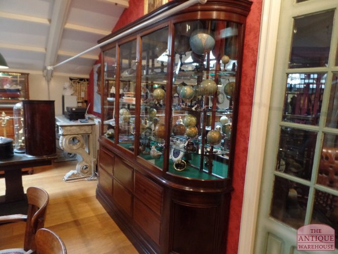 antieke mahonie vitrinekast 2