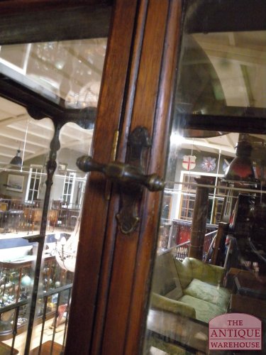 antieke mahonie vitrinekast 2