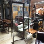 antieke mahonie vitrinekast 1