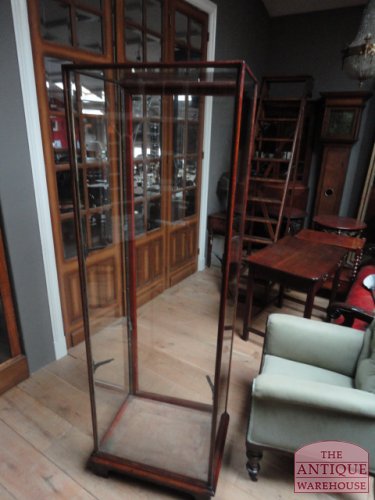 antieke mahonie vitrinekast 2
