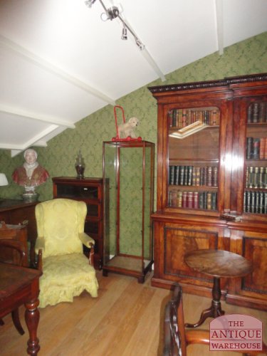 antieke mahonie vitrinekast 4