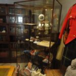 antieke mahonie vitrinekast 1