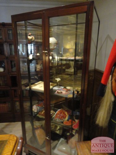 antieke mahonie vitrinekast 2