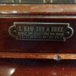 antieke mahonie vitrinekast 3