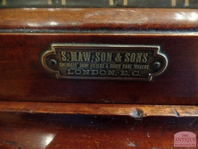 antieke mahonie vitrinekast 3