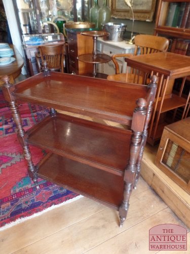 antieke mahonie what not, antieke etagere