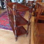 antieke mahonie what not 2