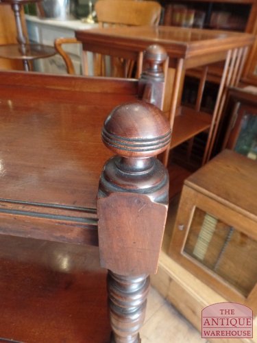 antieke mahonie what not 3