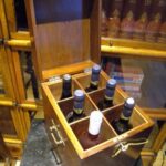 antieke mahonie wijnkist 3