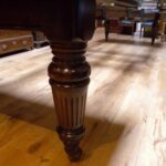 Antieke mahonie wind out dining table 1