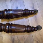 Antieke mahonie wind out dining table 3