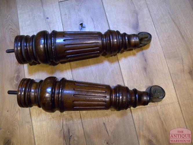 Antieke mahonie wind out dining table 3