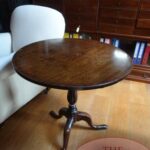 Mahoniehouten Bijzet Tafel 1