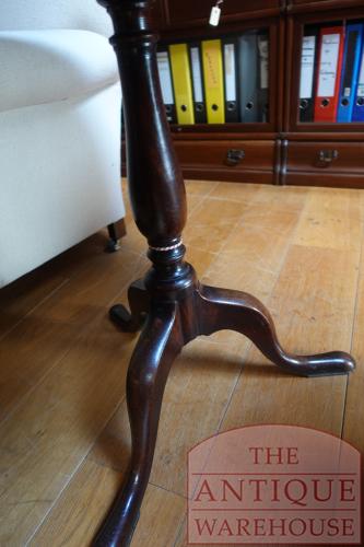 Mahoniehouten Bijzet Tafel 2