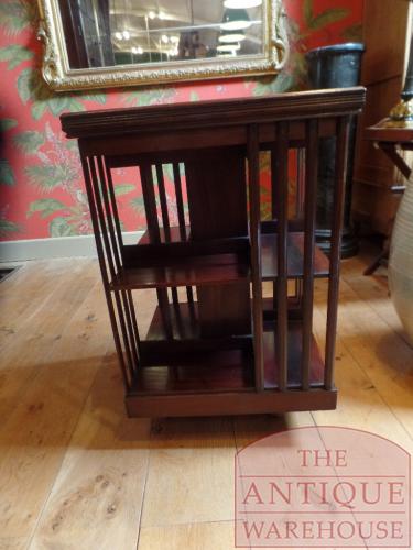 Antieke mahoniehouten boekenmolen 3