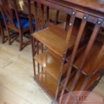 Antieke mahoniehouten boekenmolen 3