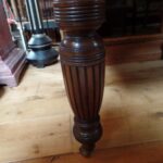 Antieke mahoniehouten Engelse schrijftafel circa 1870 3
