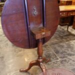Mahoniehouten Tilt Top Tafel 2