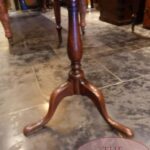 Mahoniehouten Tilt Top Tafel 3