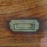 Antieke mahoniehouten ladekast, campaign chest circa 1850 2