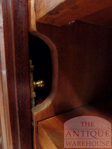antieke mahoniehouten ladekast 4