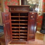 antieke mahoniehouten ladekast 5