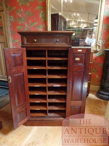 antieke mahoniehouten ladekast 5