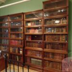 Antieke mahoniehouten originele Globe Wernicke boekenkast 1