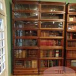 Antieke mahoniehouten originele Globe Wernicke boekenkast 3