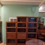 Antieke mahoniehouten stapelbare MD Bibliothèque 3