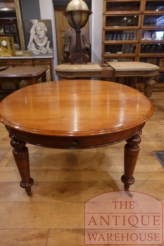 antieke mahoniehouten uitdraaitafel 4