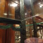 Antieke mahoniehouten vitrinekast uit Manchester 3