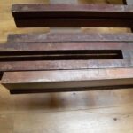 Antieke mahoniehouten wind-out eettafel 1