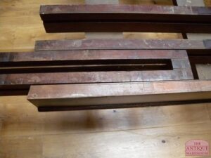 antieke mahoniehouten wind-out eettafel, VERKOCHT