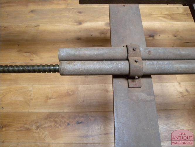 Antieke mahoniehouten wind-out eettafel 2