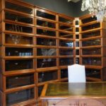 Antieke mahoniehouten zeldzame Globe Wernicke boekenkast opstelling 3