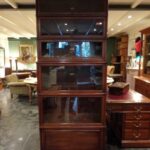 Antieke mahonie Globe Wernicke boekenkast 2