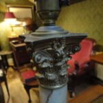 antieke marmeren lampenvoet 3