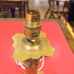 antieke messing lampenvoet 2