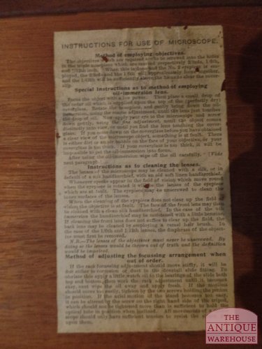 Antieke microscoop 5